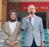 Vali Çiçekli, Ardahan'a veda etti