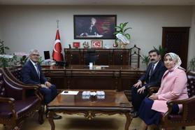 Vali Çelik'ten Kaymakam Akköz'e hayırlı olsun ziyareti