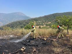 Bahçe'de 2 hektarlık alanda etkili olan yangın söndürüldü