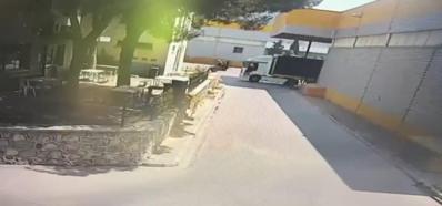 TIR ile çarpışan forkliftin sürücüsü Gül, hayatını kaybetti; kaza kamerada