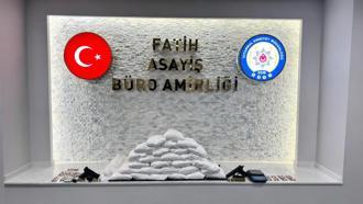 Fatih'te uyuşturucu operasyonunda 31 kilogram kokain ele geçirildi