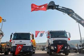 Menteşe'de 12 araç hizmete alındı; yeni park hizmete açıldı
