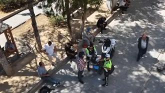 Kırıkkale’de dron destekli trafik denetimi
