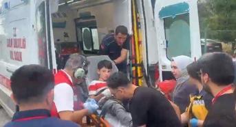 Çorum'da kapıya sıkışan çocuğun parmağı koptu; ambulans helikopterle Ankara'ya sevk edildi