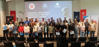 Gaziantep’te Drone Destekli Habercilik ve İHA-1 Ticari Pilot Eğitim Destek Programı Tamamlandı