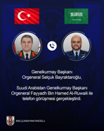 Genelkurmay Başkanı Bayraktaroğlu, Suudi mevkidaşı ile görüştü