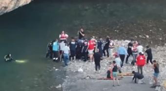 Adıyaman'da Cendere Çayı'na giren genç boğuldu