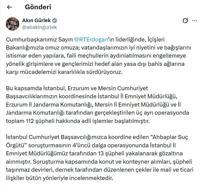 Bakan Gürlek: 3 soruşturmada 112 şüpheli hakkında adli işlem başlatıldı