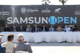Uluslararası Samsun Open ATP Challenger 50 Tenis Turnuvası başladı
