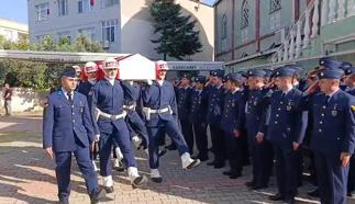 Emekli Binbaşı Özcan Yıldız’a askeri törenle veda