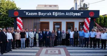 Gürsu Kazım Bayrak Parkı ve Eğitim Atölyesi törenle hizmete açıldı