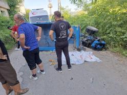 Ordu'da patpat devrildi: 1 çocuk öldü, 1 yaralı