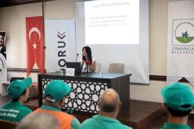 Osmangazi Belediyesi’nden Temizlik İşleri personeline ‘hepatit’ eğitimi