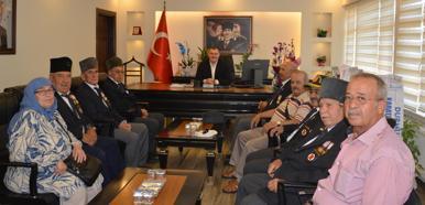 Derneklerden Kaymakam Yılmazer'e ziyaret