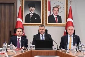 Bakanlar, 'Spor Güvenliği Değerlendirme' toplantısında bir araya geldi