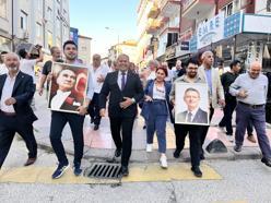 Çankırı'da görevden alınan İl Başkanı Ağaoğlu ve partililer CHP'den istifa edip, Yeni Parti'ye geçti