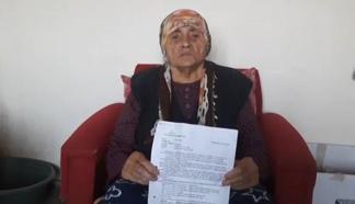 Valilikten oğlu tarafından icra yoluyla evden çıkarılmak istenen yaşlı kadına ilişkin açıklama