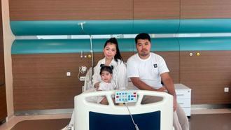 Sindirim, idrar ve üreme çıkışı tek olan Kırgız bebek, İstanbul'da sağlığına kavuştu
