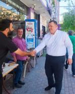 Kaymakam Yılmazer’den jandarma ve esnafa ziyaret