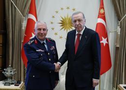 Cumhurbaşkanı Erdoğan, Orgeneral Kadıoğlu'nu kabul etti