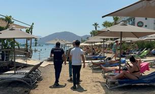 Marmaris'te kıyı kullanımına yönelik denetim