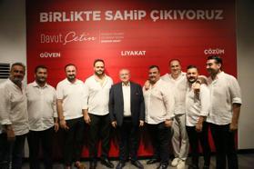 ATSO başkan adayı Davut Çetin seçim ofisini açtı