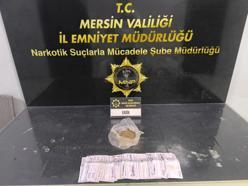 Mersin'de 190 gram eroin ele geçirildi