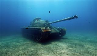 Saros Körfezi'ndeki tank batığı, dalış tutkunlarının gözdesi oldu