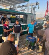 Enez’de trol teknelerine yönelik su ürünleri denetimi yapıldı
