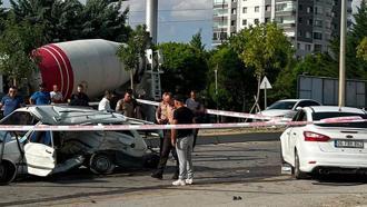 Ankara’da iki otomobil çarpıştı: 1 ölü, 2 yaralı