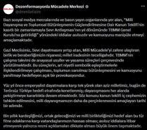 DMM'den 'Sevr Antlaşması' açıklaması