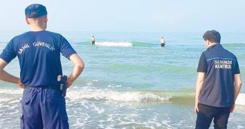 Ağlara takılan deniz canlıları kurtarıldı