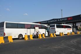'Filistin Konvoyu', Habur Sınır Kapısı’ndan Irak’a geçti