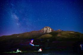 Erciyes'te 2 bin 650 metre yükseklikte meteor yağmuru / Ek fotoğraflar