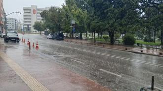 Samsun’da kuvvet yağış etkili oldu