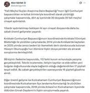 Bakan Gürlek: 4 ayda 35 faili meçhul cinayet aydınlatıldı