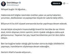 Ümit Dikbayır: Hakkımda üretilen yalan haberleri sabırla takip ettim