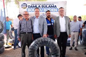 Manisa Büyükşehir'den Alaşehir'e 13,2 milyon TL'lik damla sulama desteği