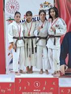 Yunusemreli judoculardan Muğla'da üç bronz madalya