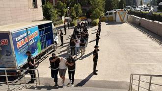 Eskişehir'de uyuşturucu operasyonu; 9 şüpheli adliyede