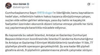 11 ilde operasyon; 68 gözaltı
