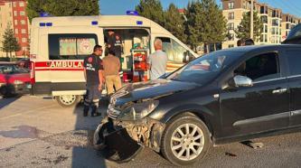 Kütahya’da trafik kazası; 1 yaralı