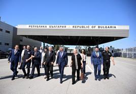 Edirne Valisi Sezer, Kapitan Andreevo Sınır Kapısı’nda Bulgar heyetle görüştü