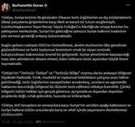 İletişim Başkanı Duran: Türkiye, Suriye’ye desteğini sürdürecek