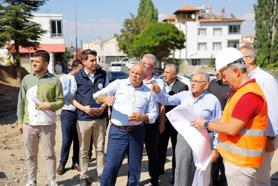 Başkan Büyükkılıç, Yahyalı ilçesinde incelemelerde bulundu