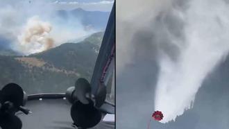 Antalya'da orman yangını