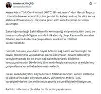 Bakan Çiftçi: En büyük çabamız; kayıp yolcularımızın bir an evvel sağ salim bulunması