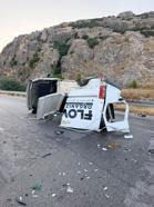 Burdur'da kaza: 2 yaralı