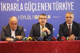Bakan Tekin: Top artık bizde, hep beraber bu sürece sahip çıkalım