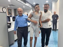 Skolyoz hastası Bünyamin, ameliyatla sağlığına kavuştu